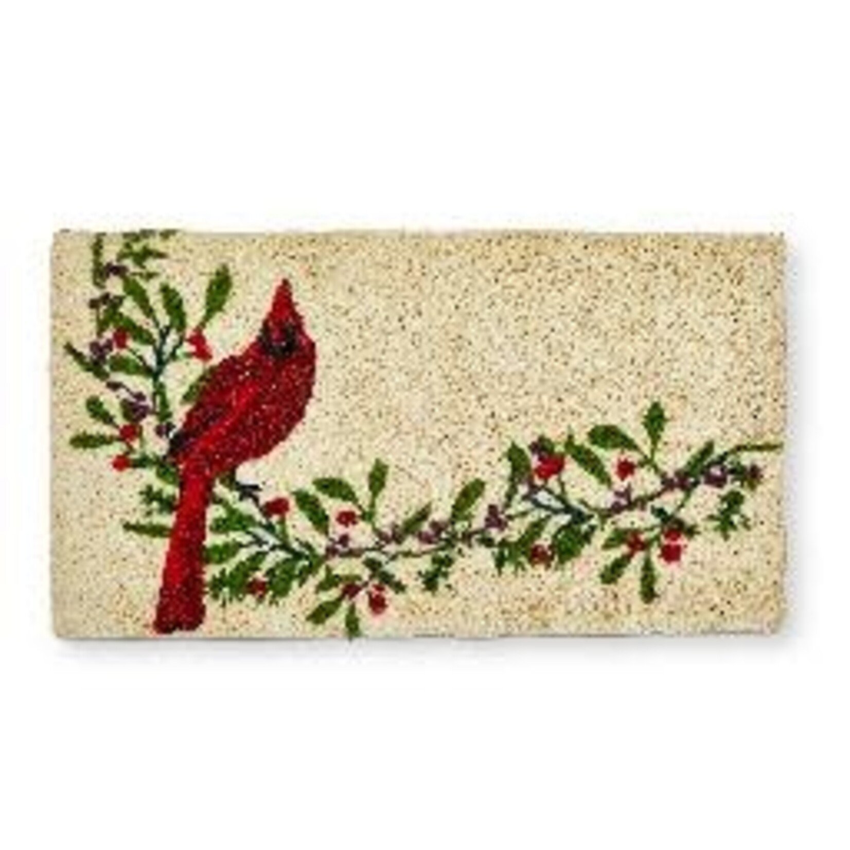 Tag WINTER CARDINAL COIR MAT