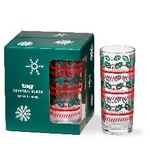 Tag Drinks Glass Set/4 - Tis the Season | Tag