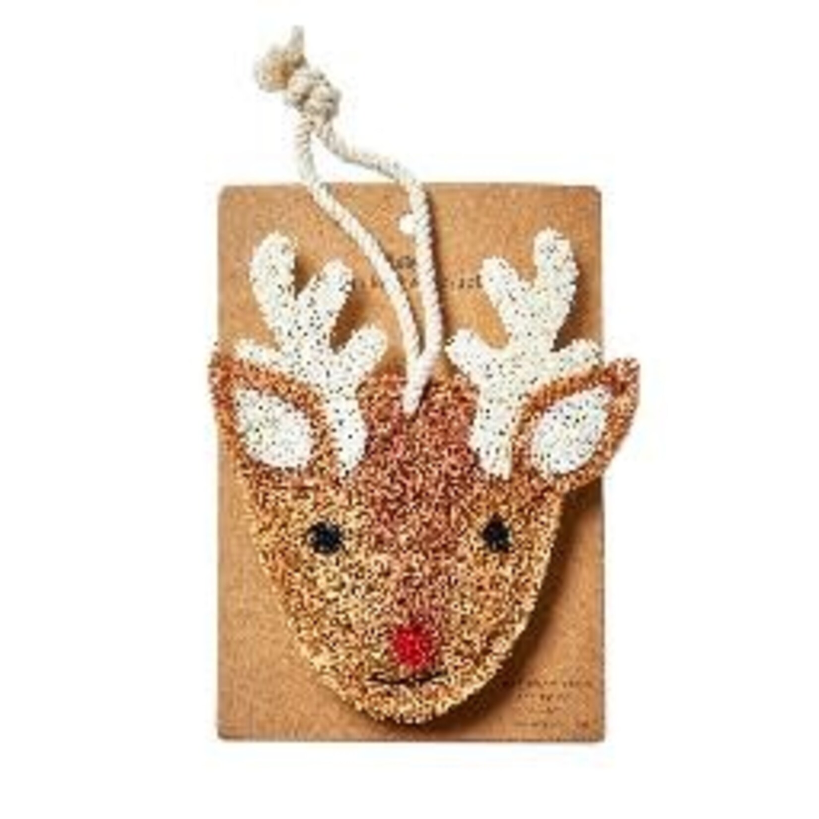 Tag REINDEER LOOFAH SCRUBBER