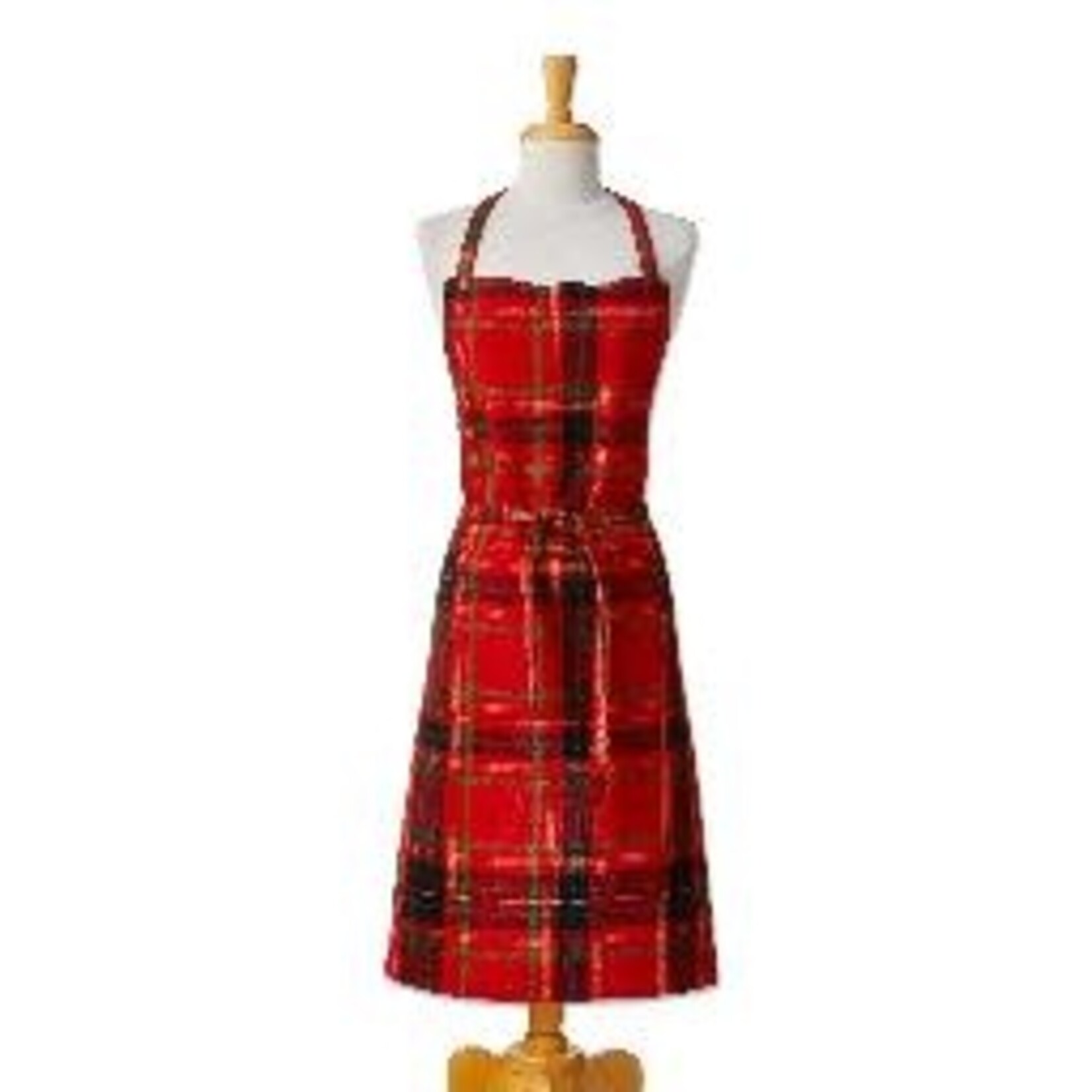 Tag HOLIDAY PLAID APRON