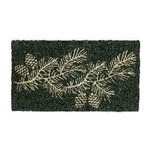 Tag WINTER PINECONES COIR MAT