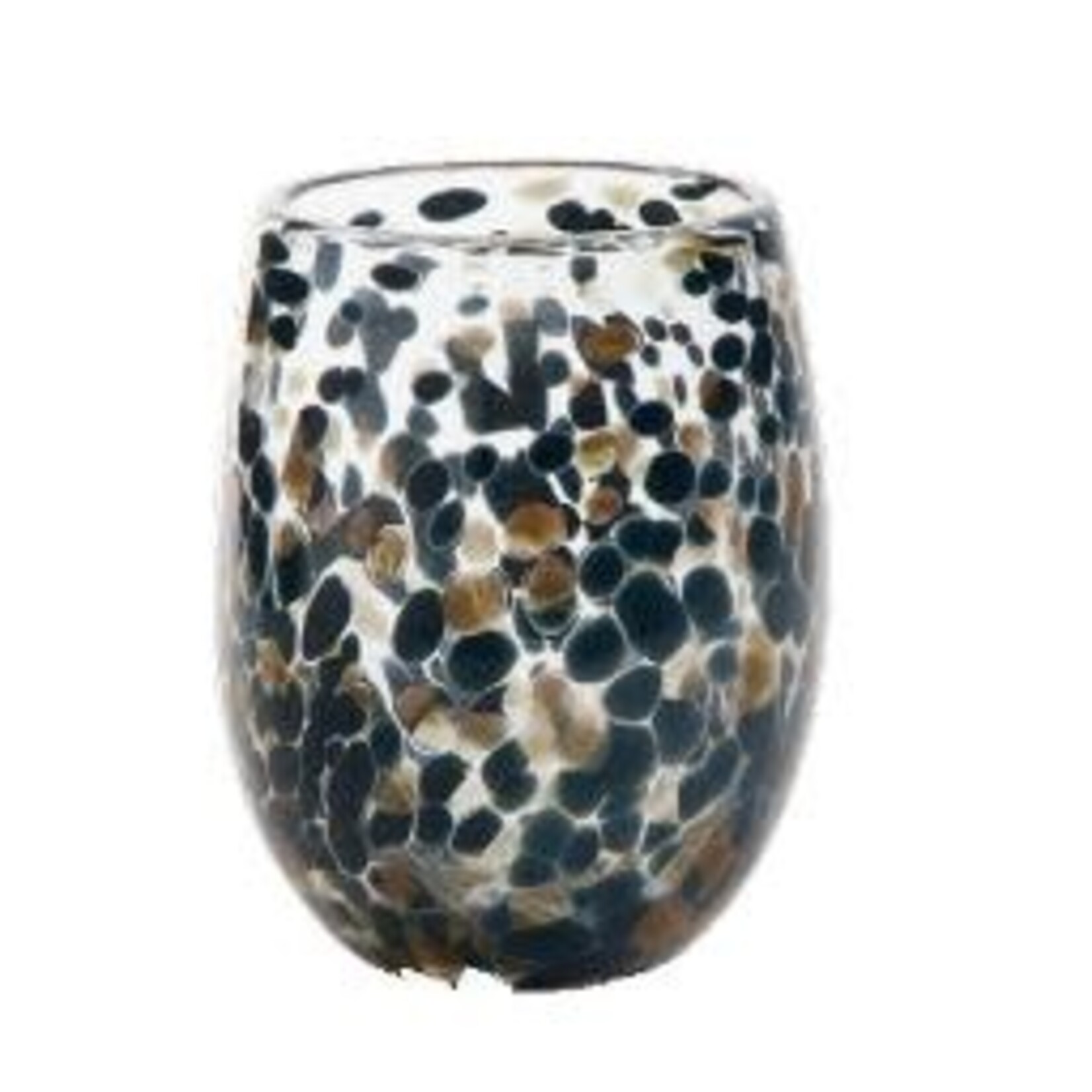 Tag CONFETTI STEMLESS WINE GLASS BLUE DENIM