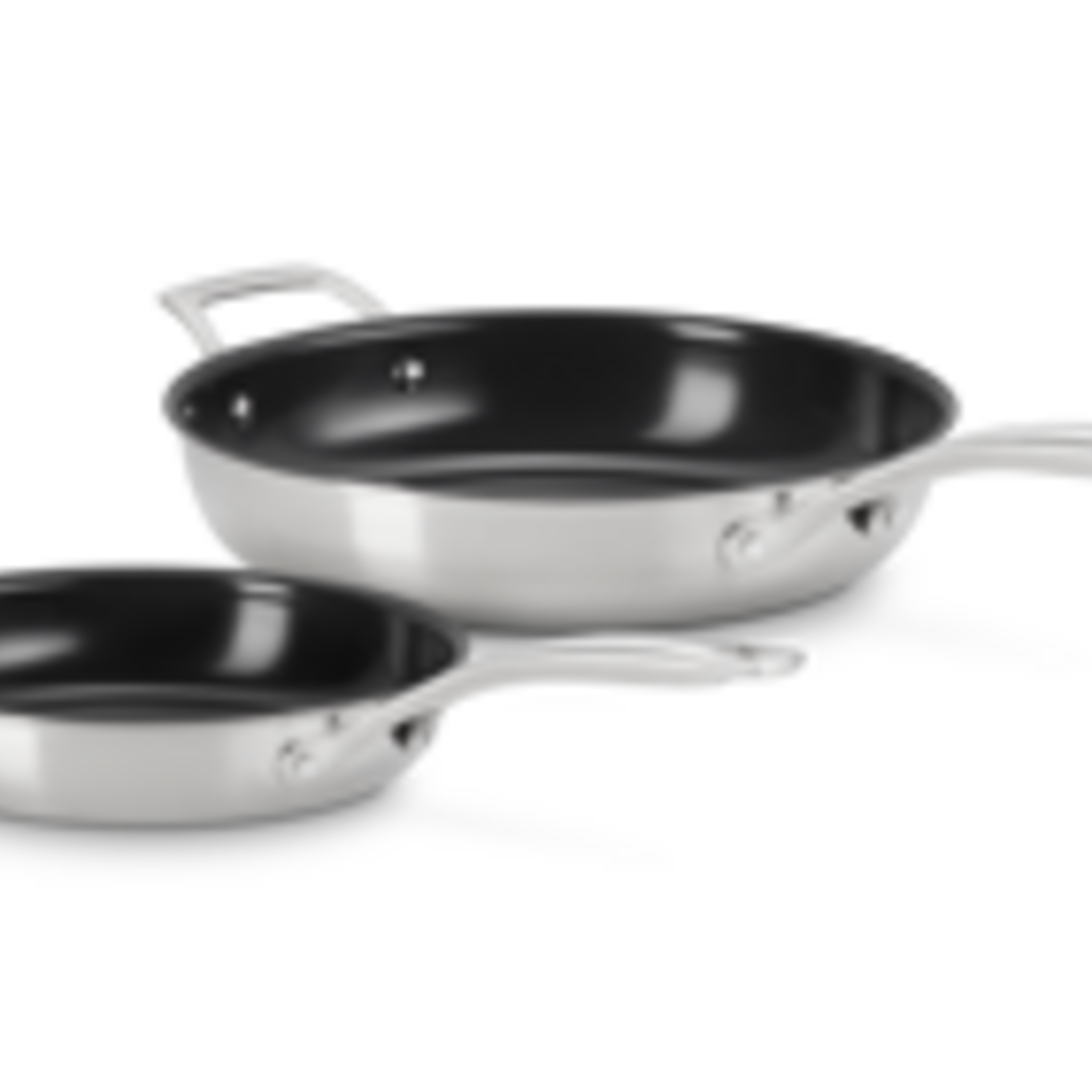 Le Creuset Set of 2 Essential Ss Ns 9.5 In 11 In Fy Pan  | Le Creuset