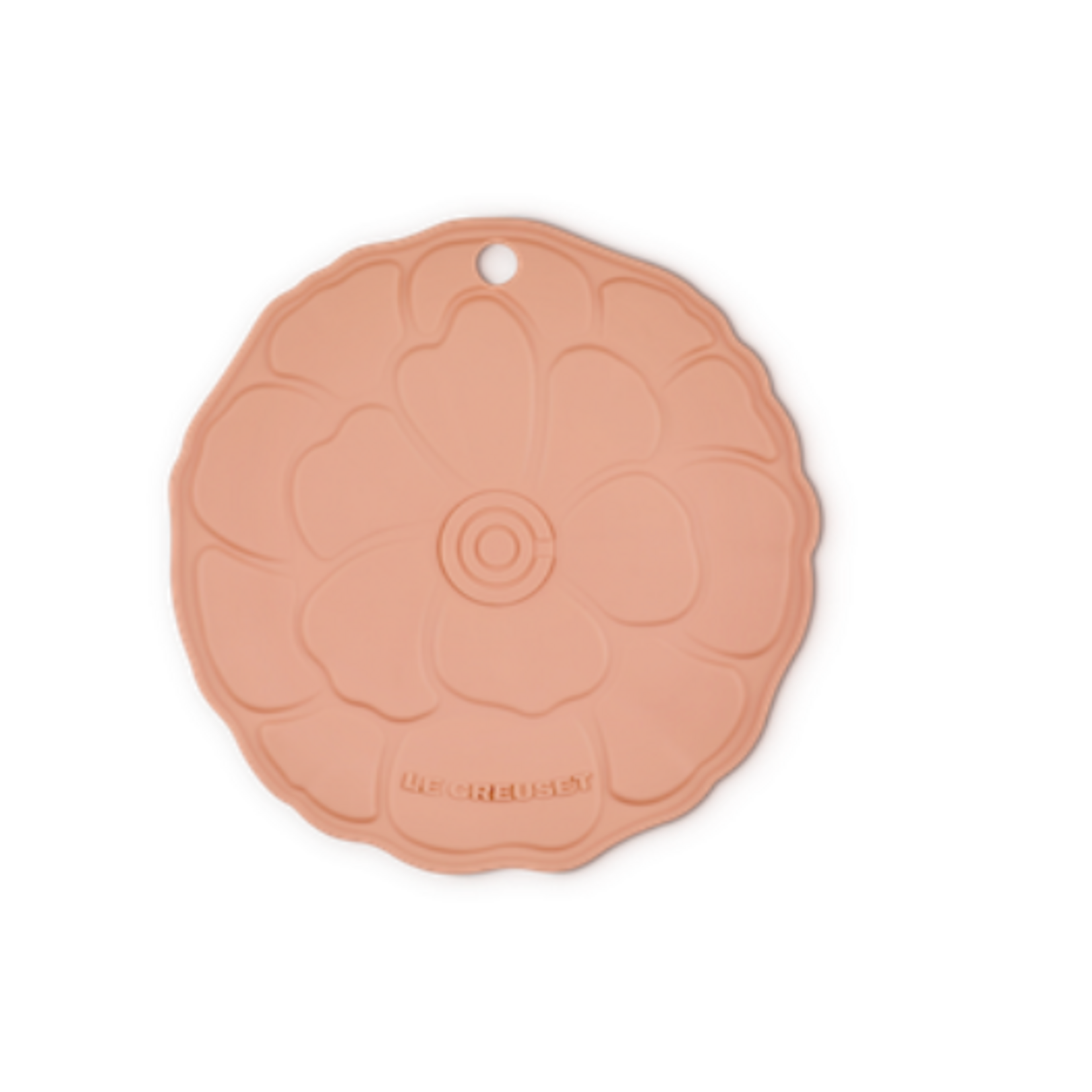 Le Creuset Silicone Trivet Petal 8 In Peche  | Le Creuset