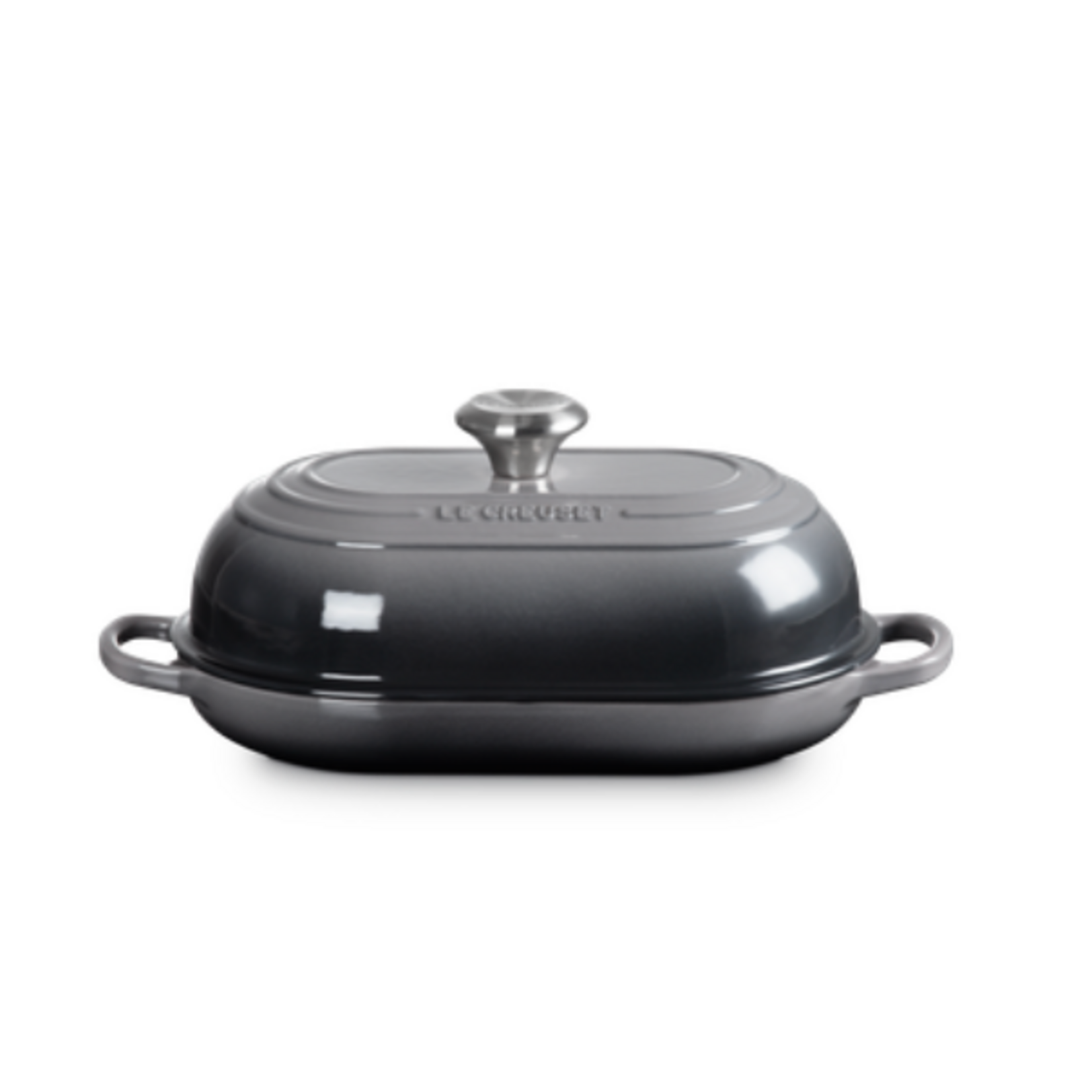 Le Creuset Signature Oval Bread Oven 11.5In Oyster Signature Ss Knob  | Le Creuset