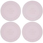 Le Creuset diameter Silicone Coasters (est. 1925) - Shallot Set of 4 - 4" | Le Creuset