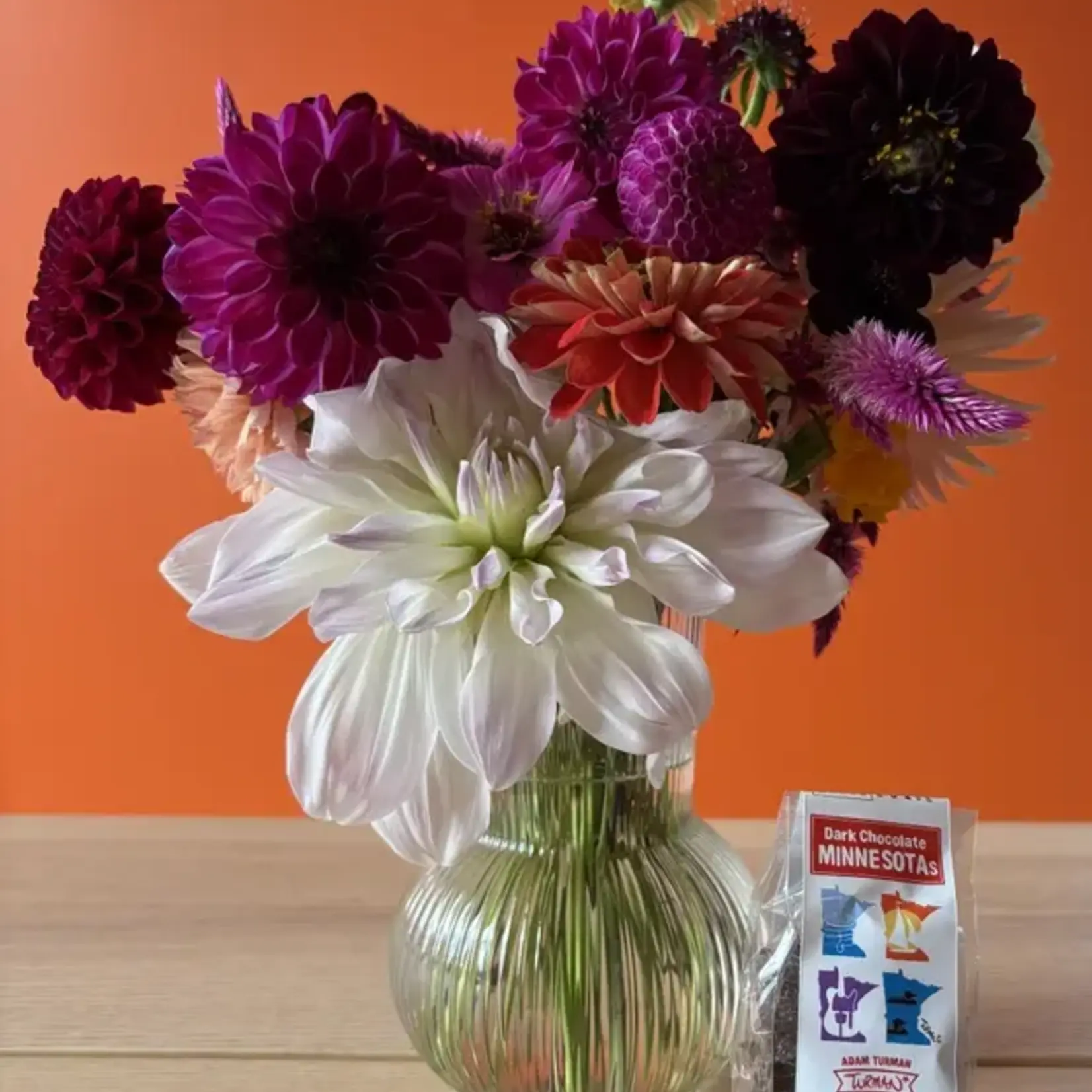 Adam Turman Artwork Dark Chocolate Minnesotas - Artisan Candy - 3oz