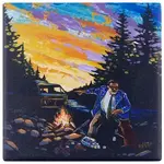 Adam Turman Artwork Down by the River Coaster