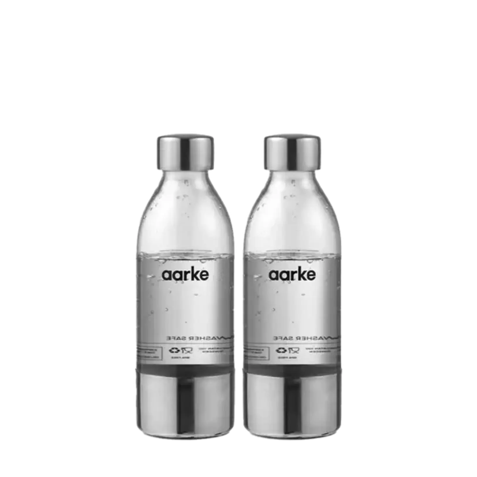 Aarke Small PET Water Bottle for Carbonator 3 (2 Pack)