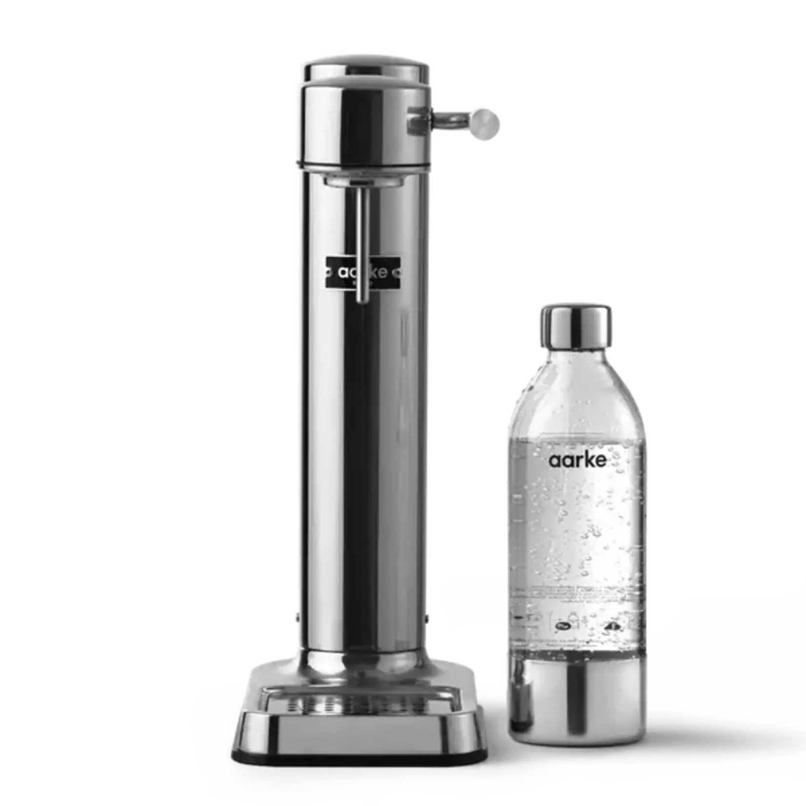 Aarke Carbonator 3 - Stainless Steel 1 - 1L (33.8oz.)PET Water Bottle | Aarke