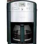 Capresso CoffeeTEAM GS 10-Cup Glass Carafe Coffee Maker/ Conical Burr Grinder Combination black / stainless steel | Capresso