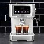 Capresso Cafe TS Touchscreen Espresso Machine white/stainless | Capresso