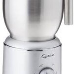 Capresso froth Select Automatic Milk Frother & Hot Chocolate Maker with Stainless Steel Pitcher silver / stainless steel | Capresso