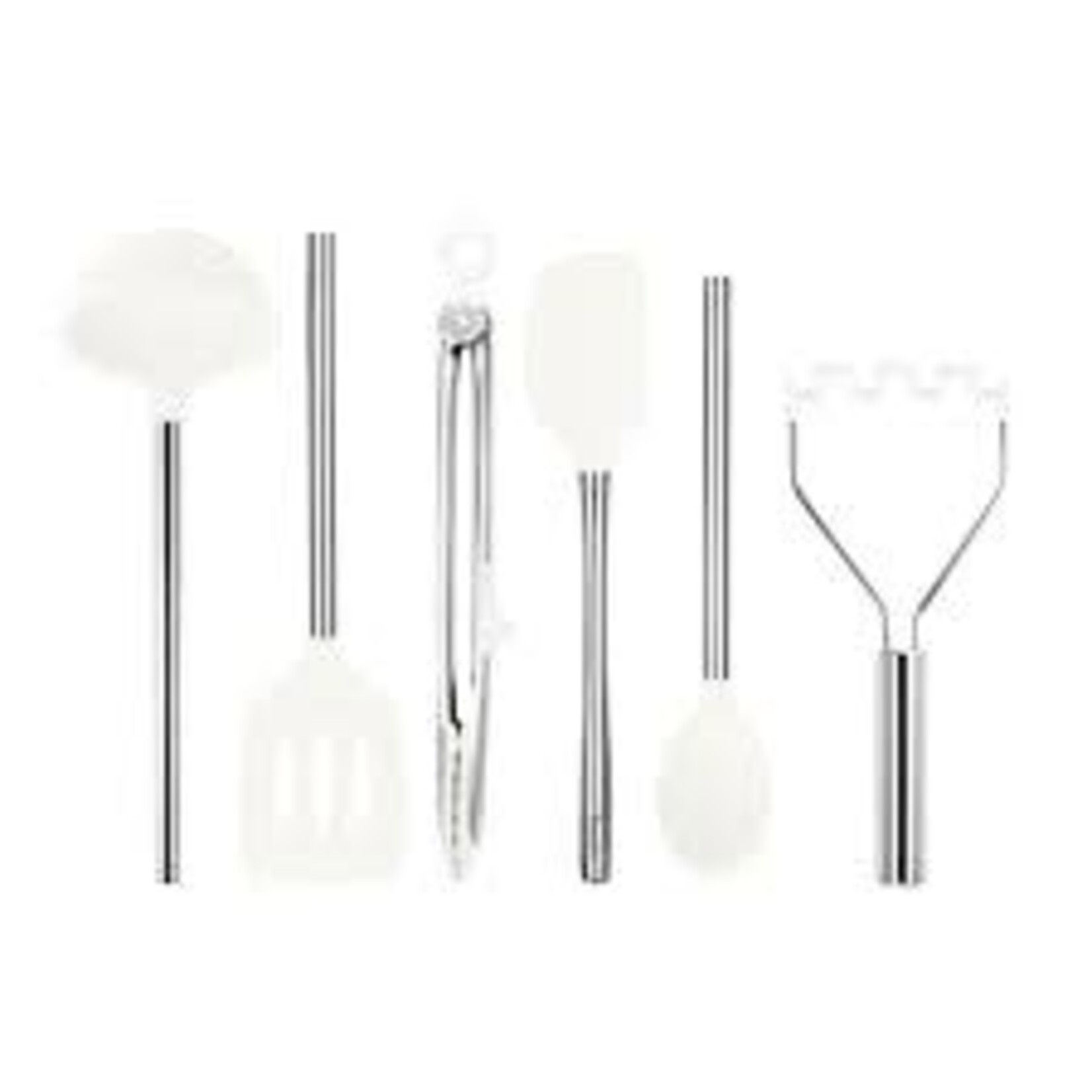 Tovolo Silicone Utensil Set (Set of 6), White | Tovolo