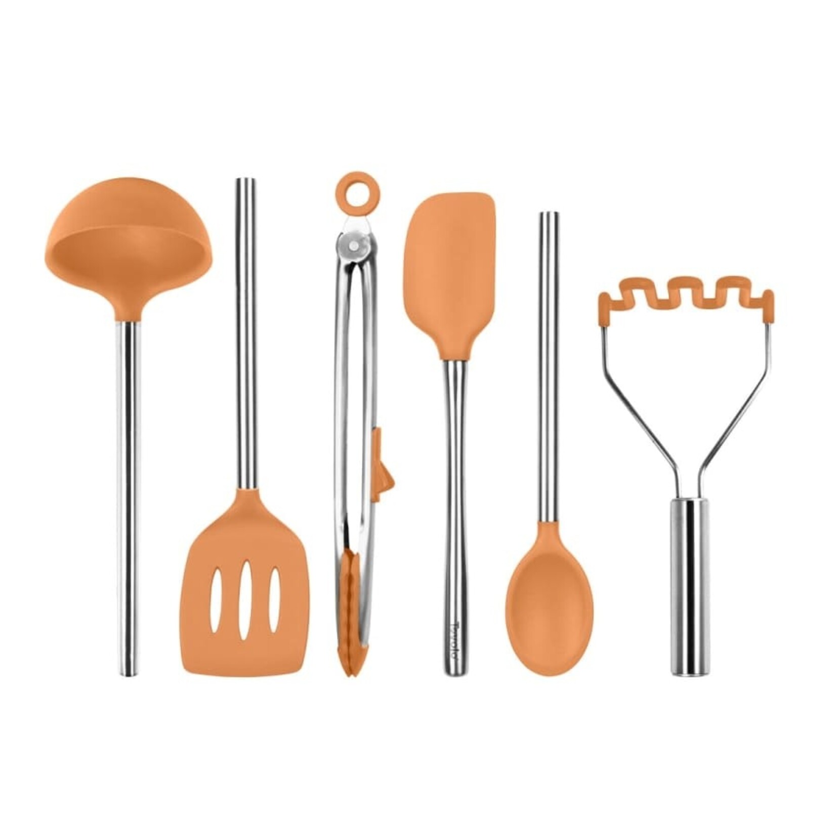 Tovolo Silicone Utensil Set (Set of 6), Apricot | Tovolo