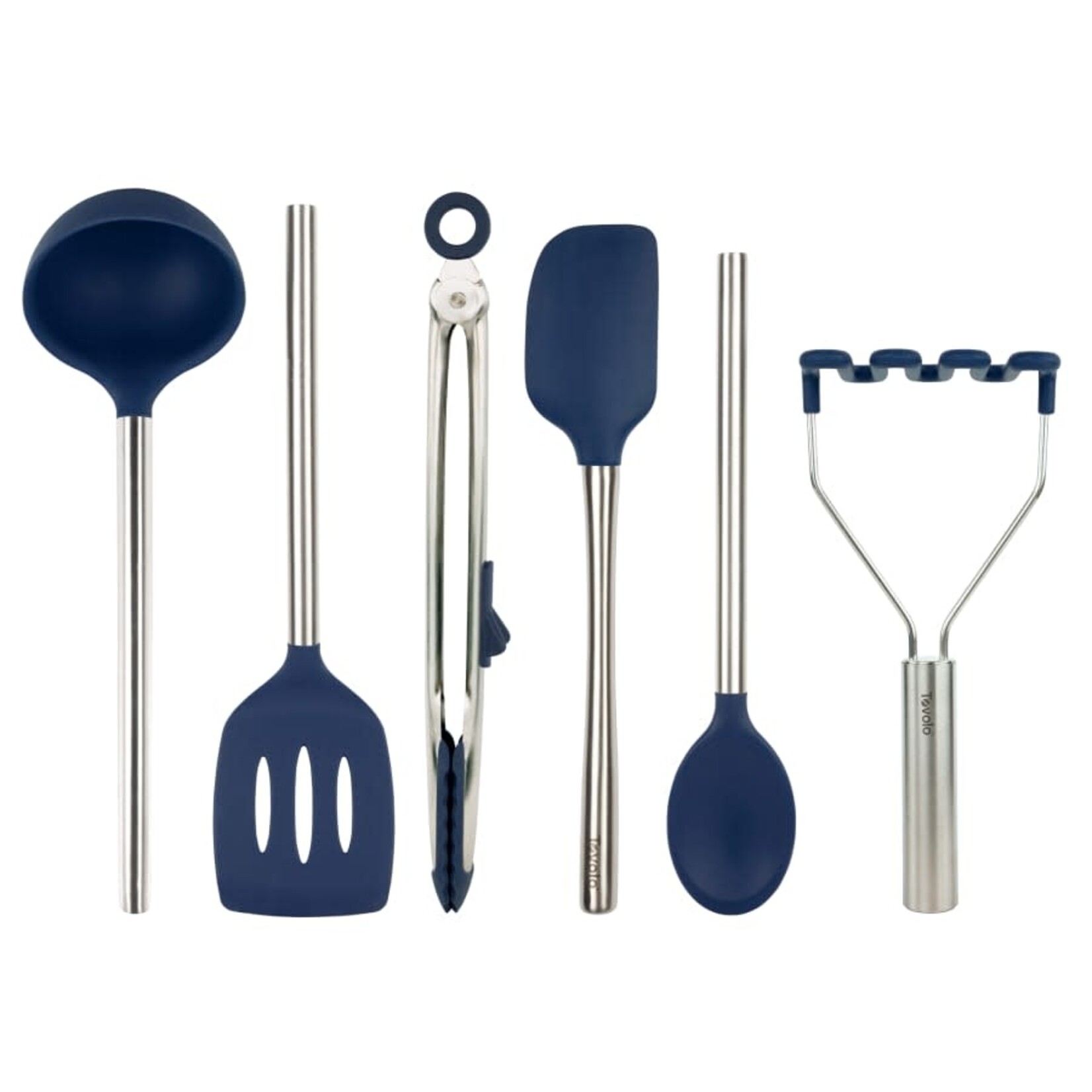 Tovolo Silicone Utensil Set (Set of 6), Deep Indigo | Tovolo