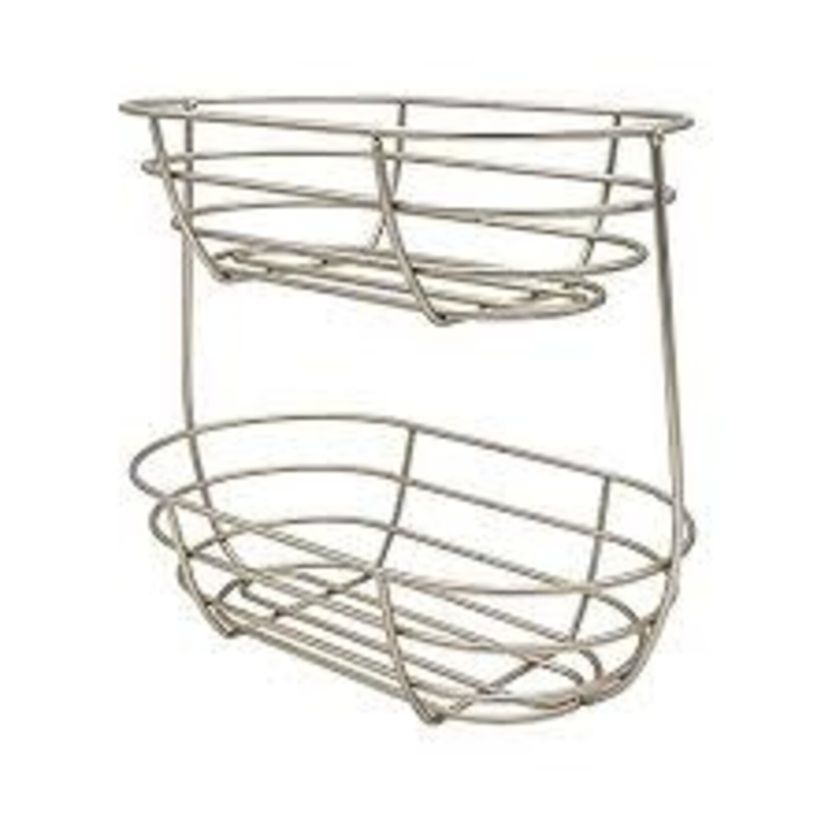 Spectrum Euro Server 2-Tier Matte White | Spectrum