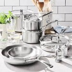Demeyere 10-pc Stainless Steel Cookware Set | Demeyere
