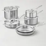 Demeyere 10-pc Stainless Steel Cookware Set | Demeyere