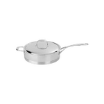Demeyere 5.1-qt Stainless Steel Saute Pan with Helper Handle | Demeyere