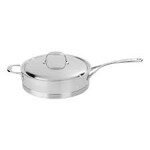 Demeyere 3-qt Stainless Steel Saute Pan with Helper Handle | Demeyere