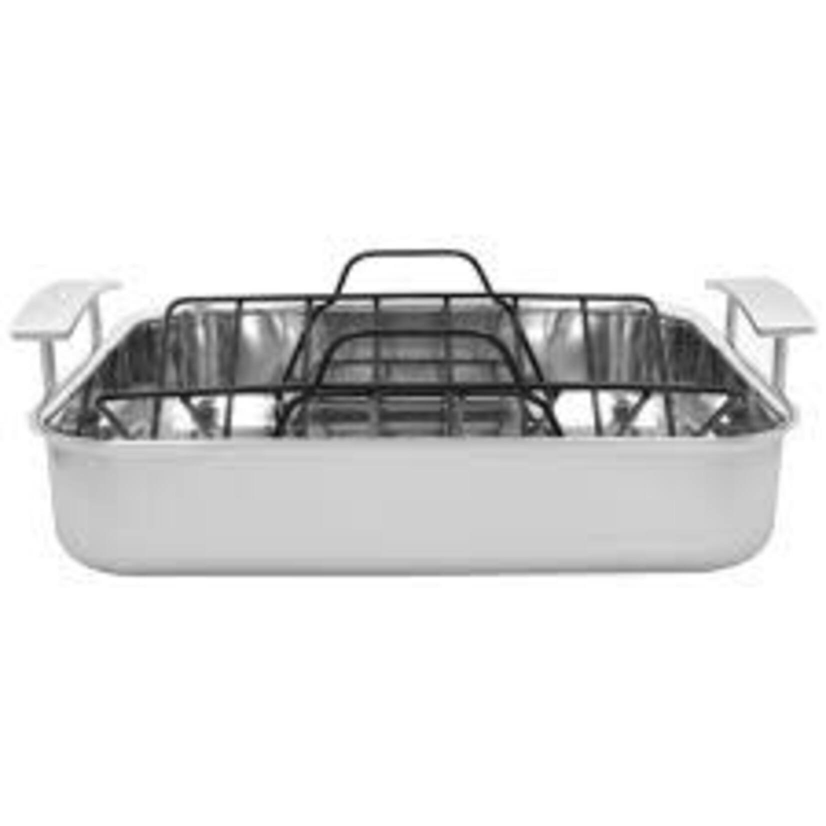 Demeyere 15.75-inch Stainless Steel Roasting Pan | Demeyere