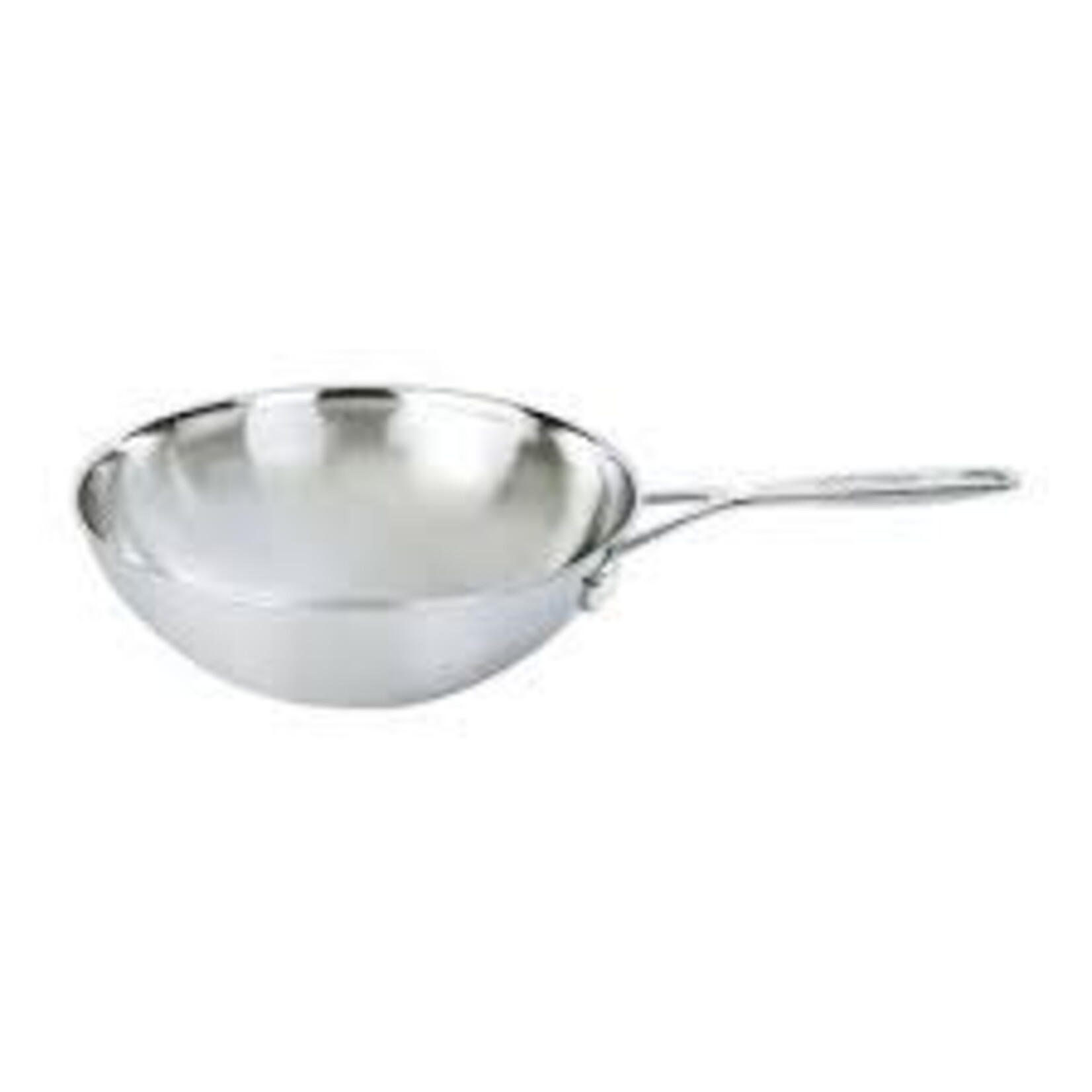 Demeyere 5-qt Stainless Steel Flat Bottom Wok | Demeyere