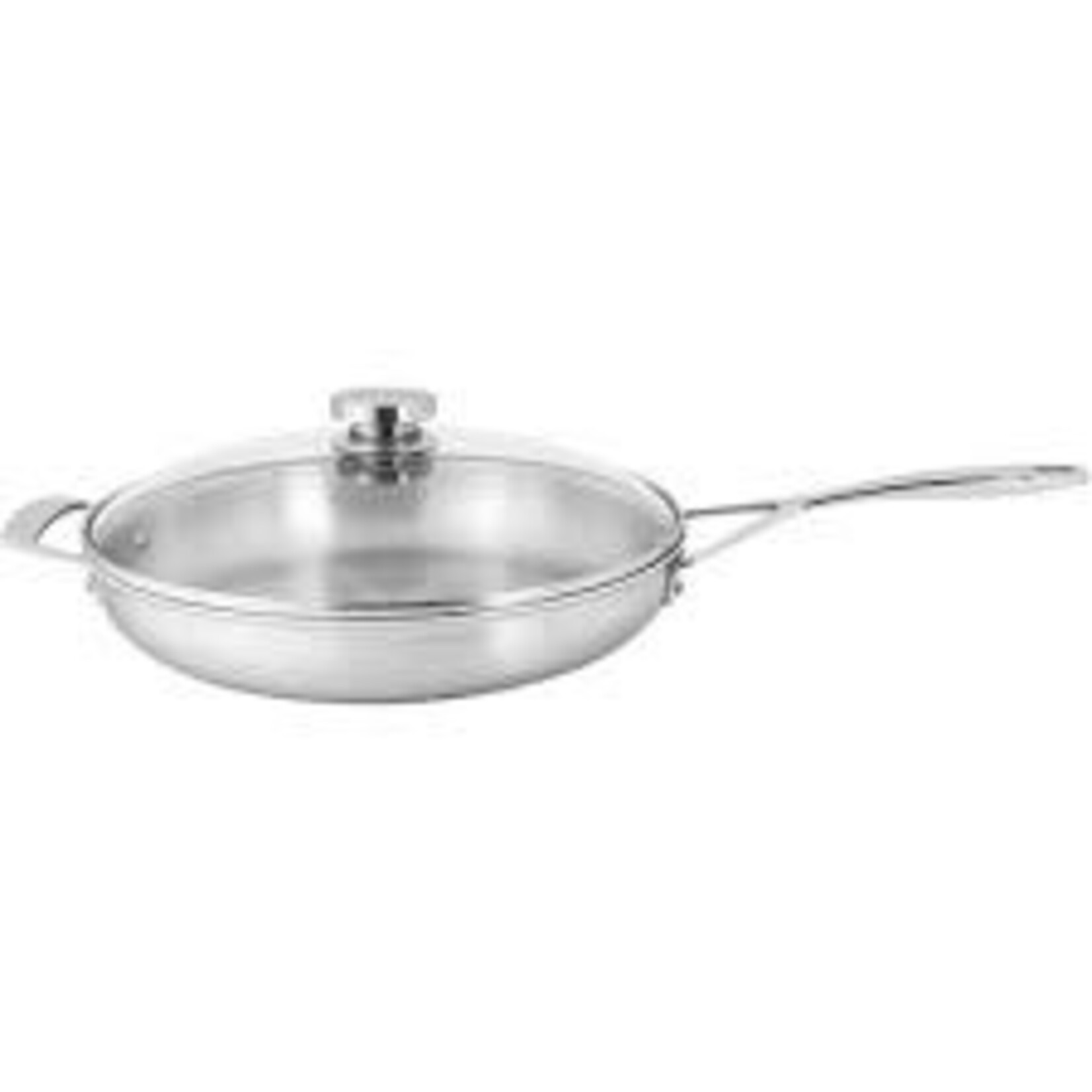 Demeyere 12.5-inch Fry Pan w/Lid | Demeyere