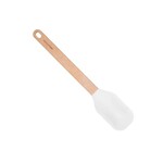 Epicurean Silicone Series Utensils - Large Spoonula/Natural + White - 13.25"