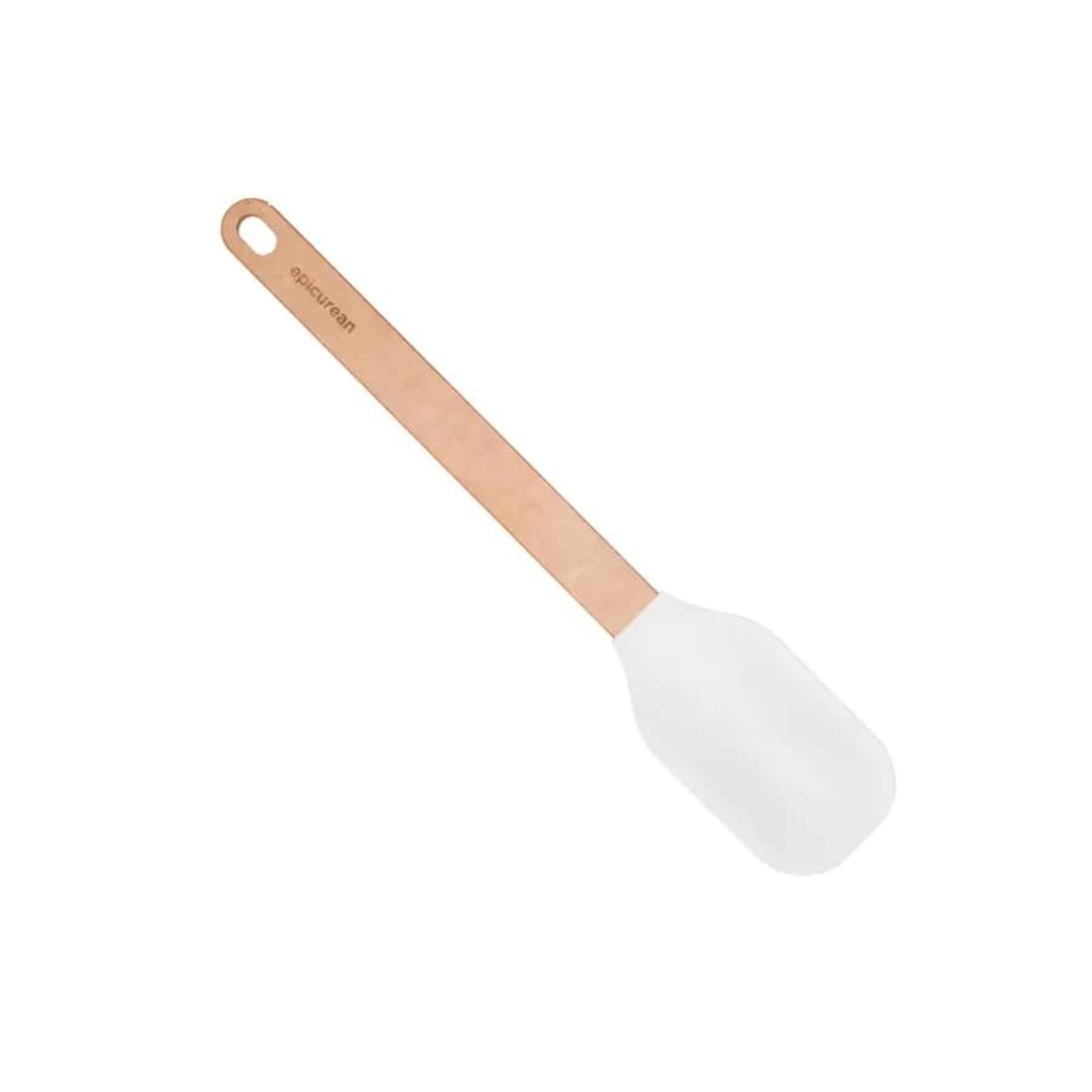 Epicurean Silicone Series Utensils - Large Spoonula/Natural + White - 13.25"
