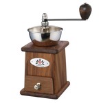 Frieling Santos Coffee Mill, Walnut, 4.5" x 4.2" x 9.25"