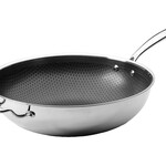 Frieling Black Cube Quick Release Wok, 12.5" dia. | Frieling