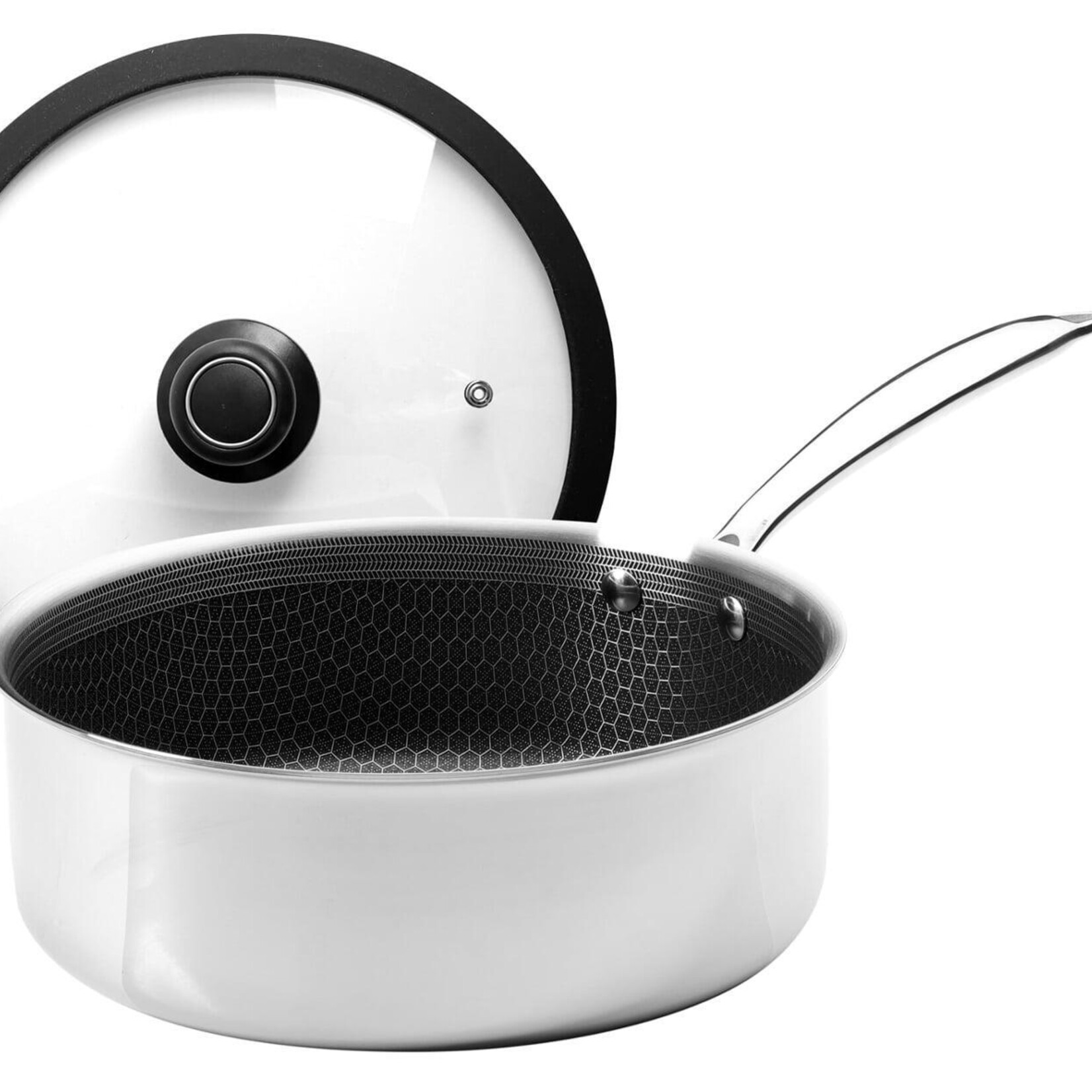 Frieling Black Cube Quick Release Sauté Pan w/ Lid, 9.5" dia., 3.0 qt.