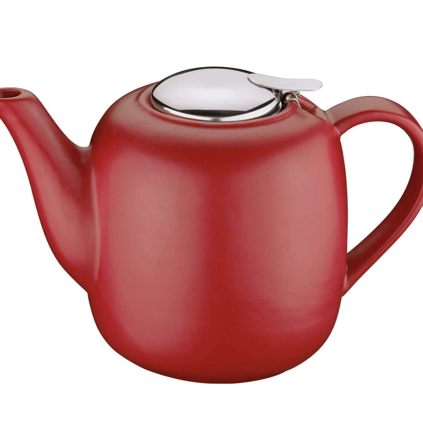 Frieling "London" Ceramic Teapot, Red, 50 fl. oz. | Frieling