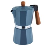 Frieling "Legno" Espresso Maker, Blue, 15 fl. oz. | Frieling