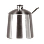 Frieling Sugar Bowl w/ Spoon, Brushed Finish, 10 fl. oz. | Frieling