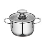 Frieling "Mini" Stockpot w/ Glass Lid, 0.7 qt., 4.75" dia. | Frieling