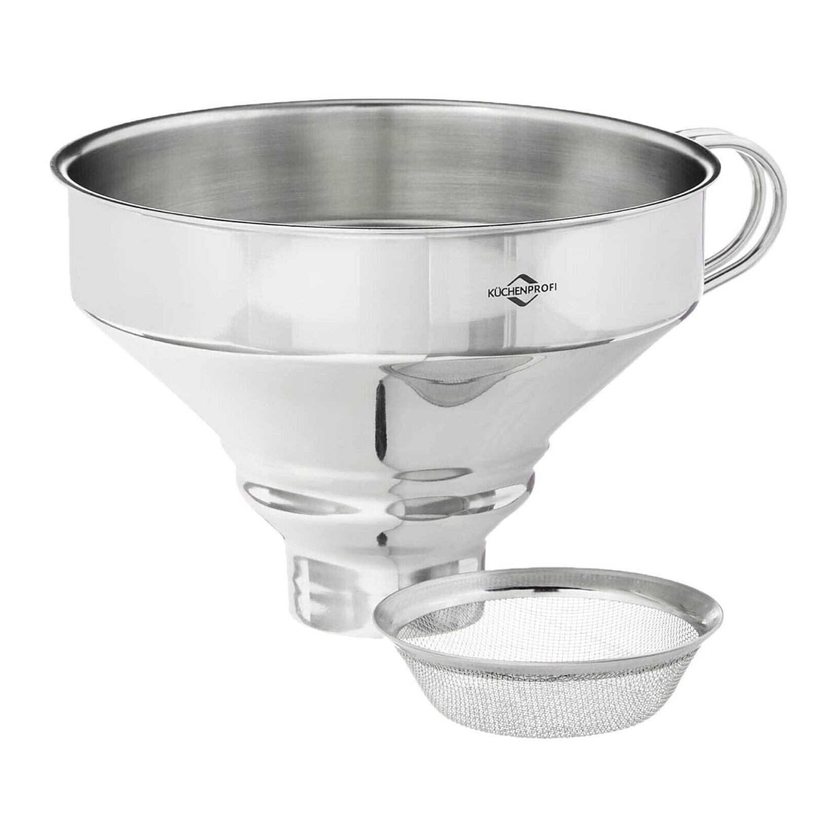 Frieling Funnel w/ Mesh Filter, S/S, 5"H x 3.5" dia. | Frieling