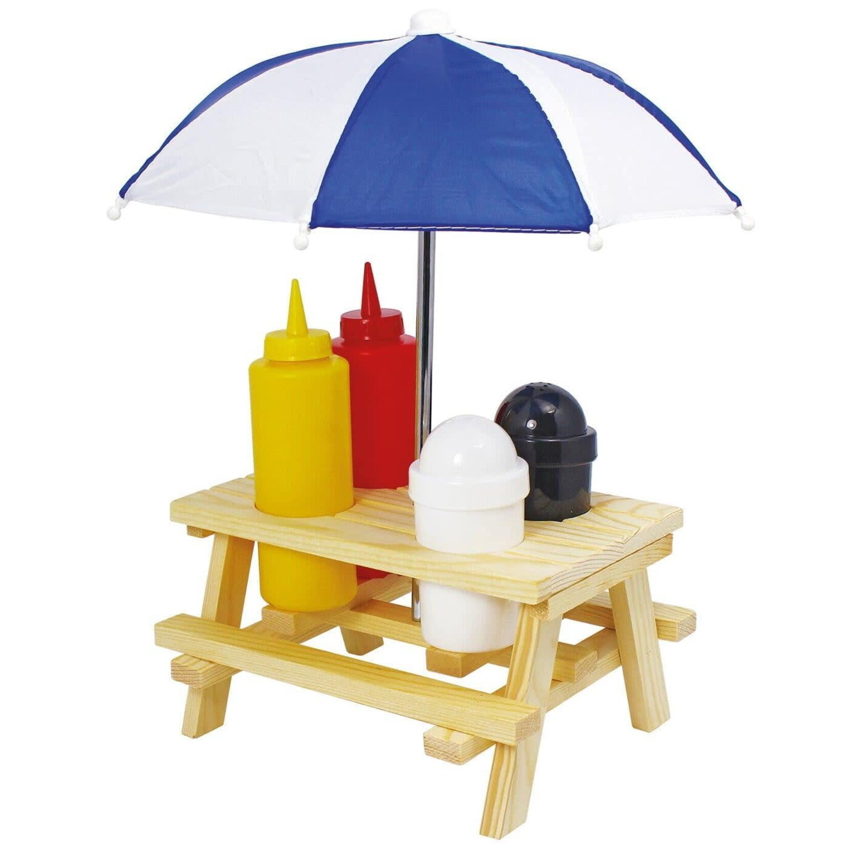 Frieling "Picnic" Condiment Set, 6 Pcs., 11 x 11 x 12.5" | Frieling