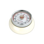 Frieling "Retro" Kitchen Timer, Cream, 2.875" dia. | Frieling