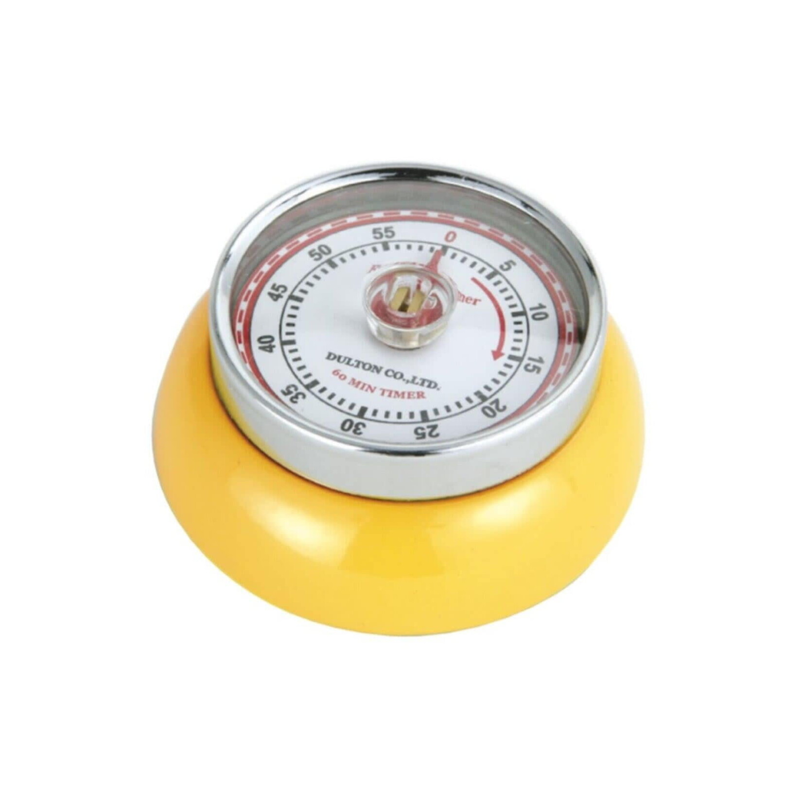 Frieling "Retro" Kitchen Timer, Yellow, 2.875" dia. | Frieling
