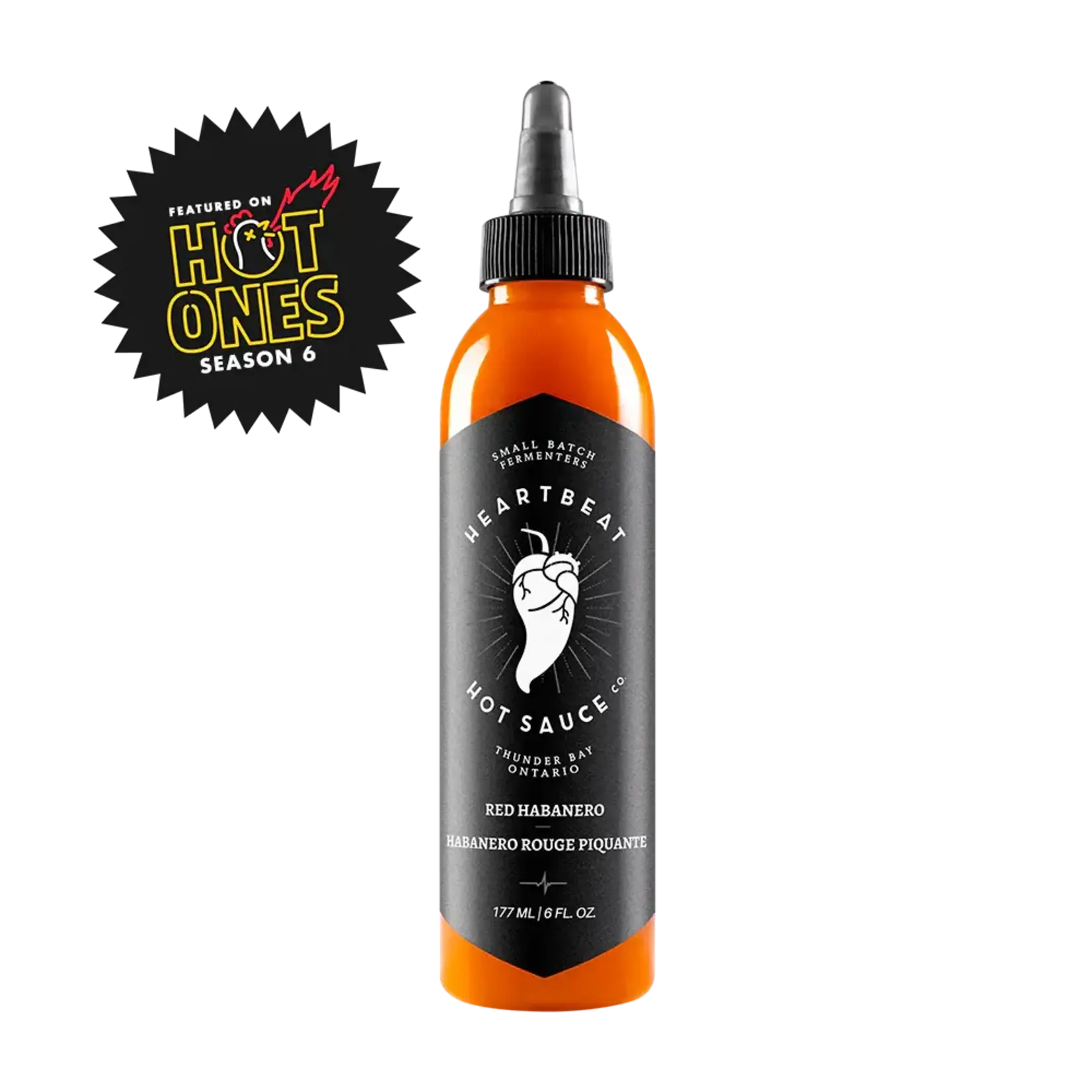 Heartbeat Hot Sauce Co Heartbeat Red Habanero Hot Sauce