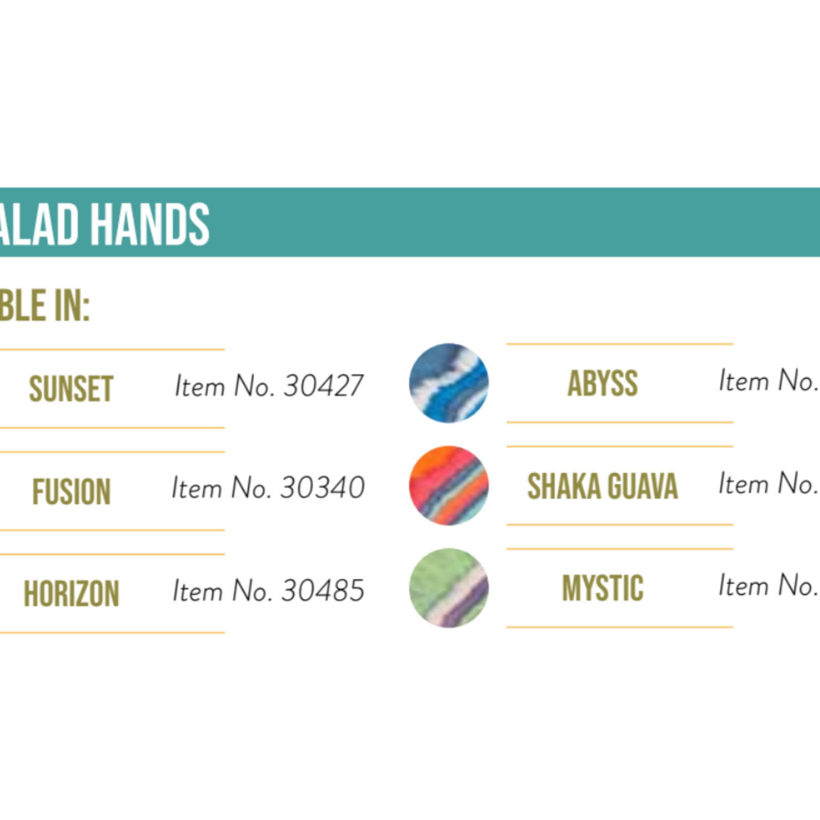 Current Roots Abyss 6" Salad Hand, Island Bamboo | Current Roots