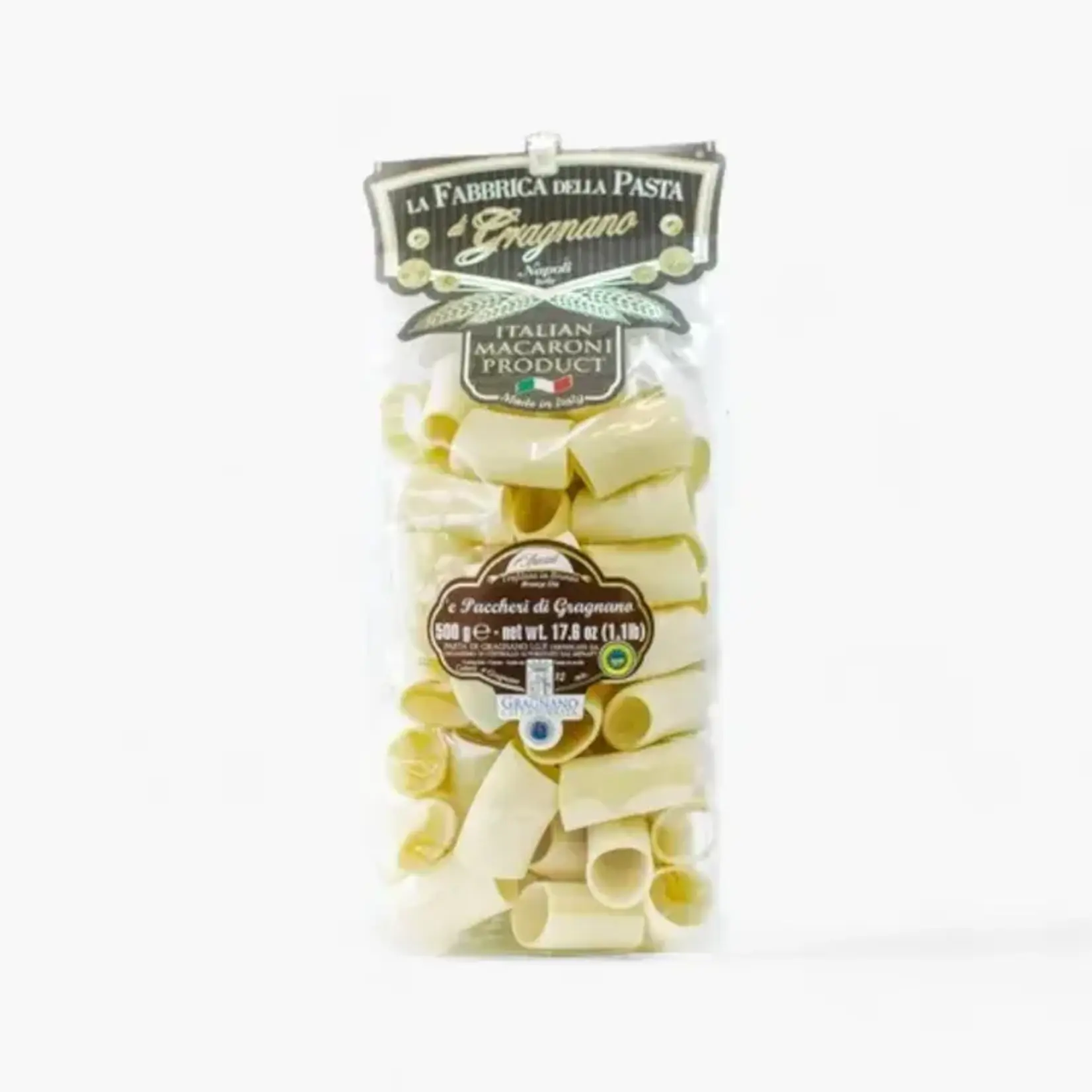 Paccheri Lisci Di Gragnano IGP by La Fabbrica della Pasta