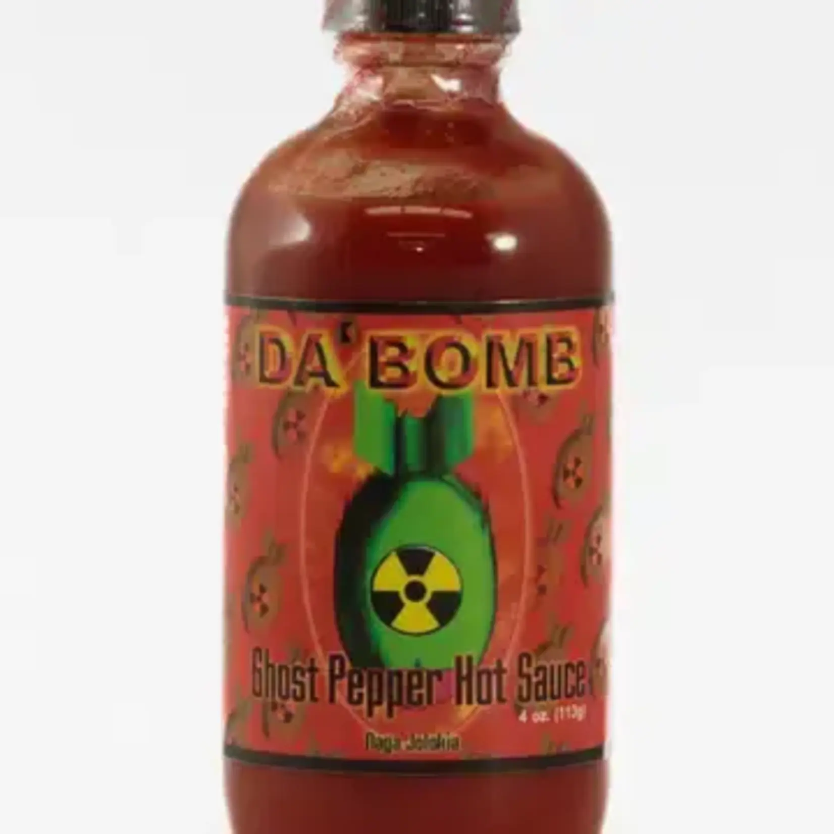 Spicin Foods Da'bomb Ghost Pepper Hot Sauce - 4oz