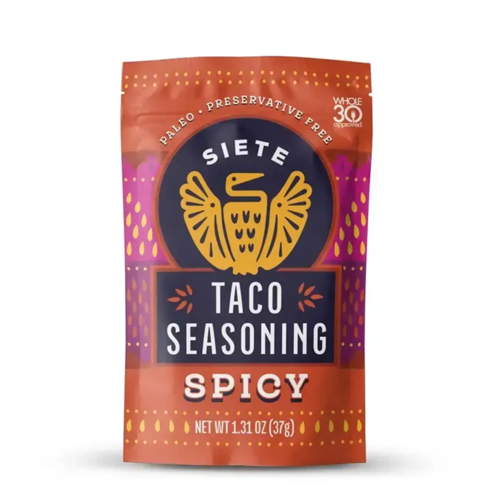 Siete Foods Spicy Taco Seasoning Mix | Siete