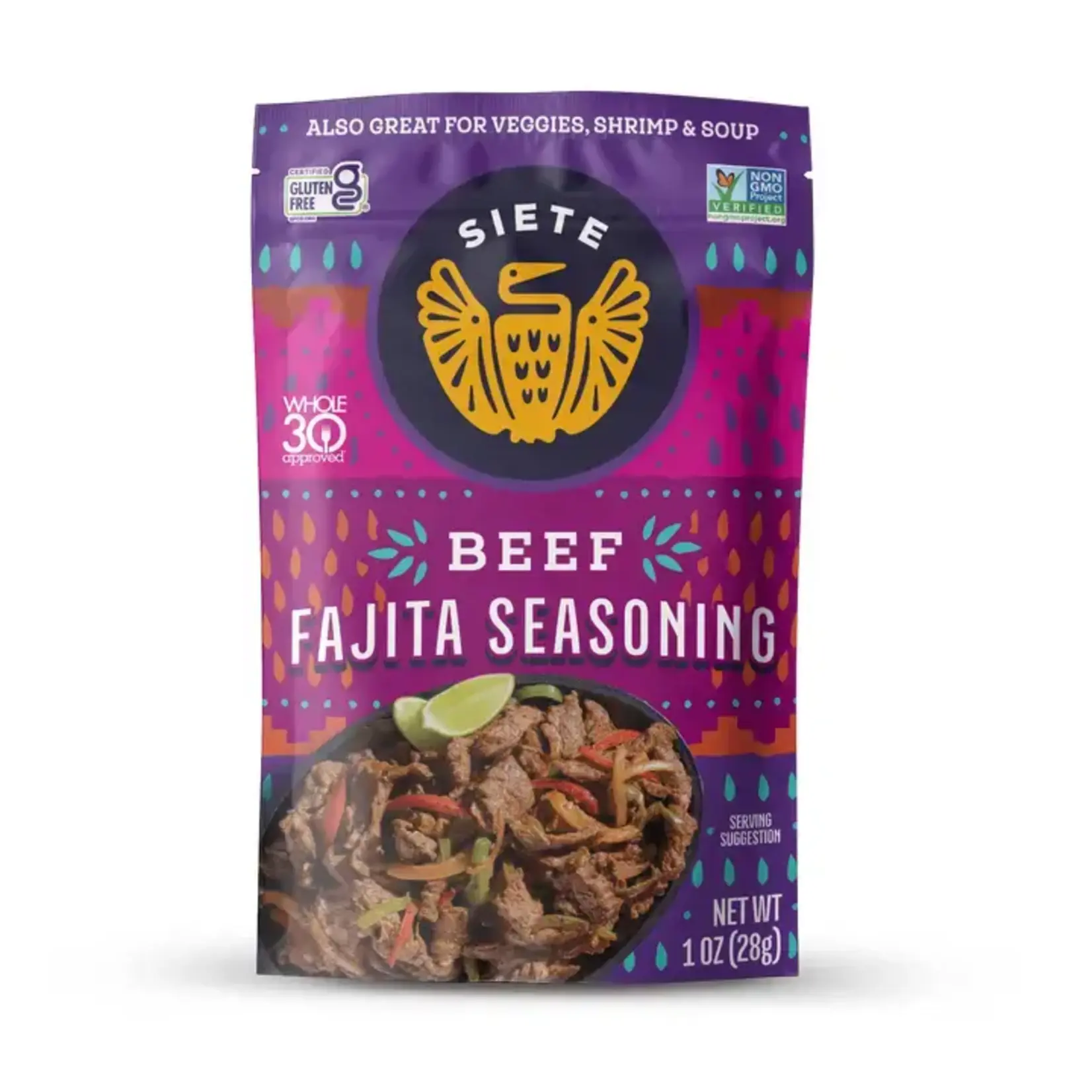 Siete Foods Beef Fajita Seasoning Mix | Siete