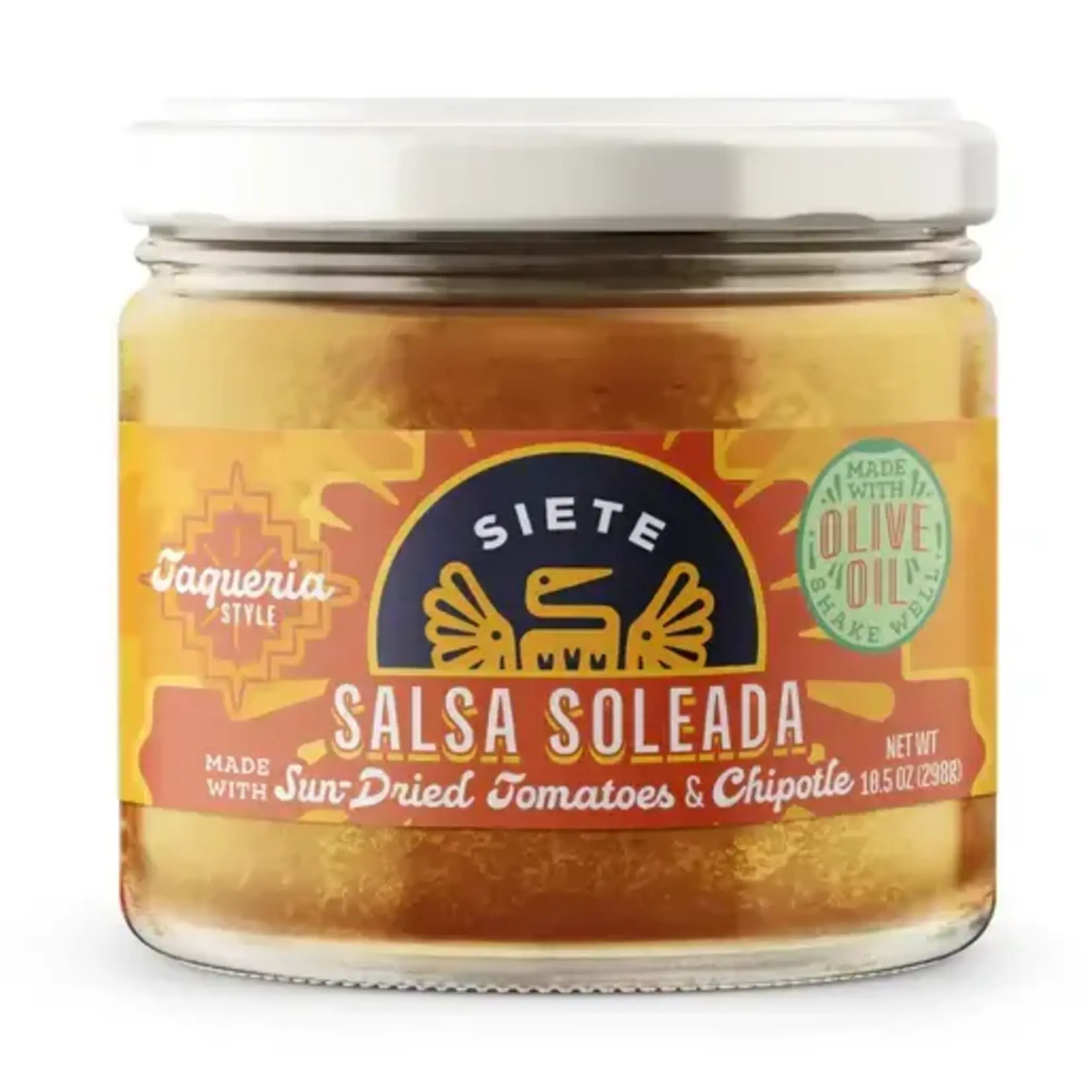 Siete Foods Sun Dried Tomatoes & Chipotle Taqueria Salsas