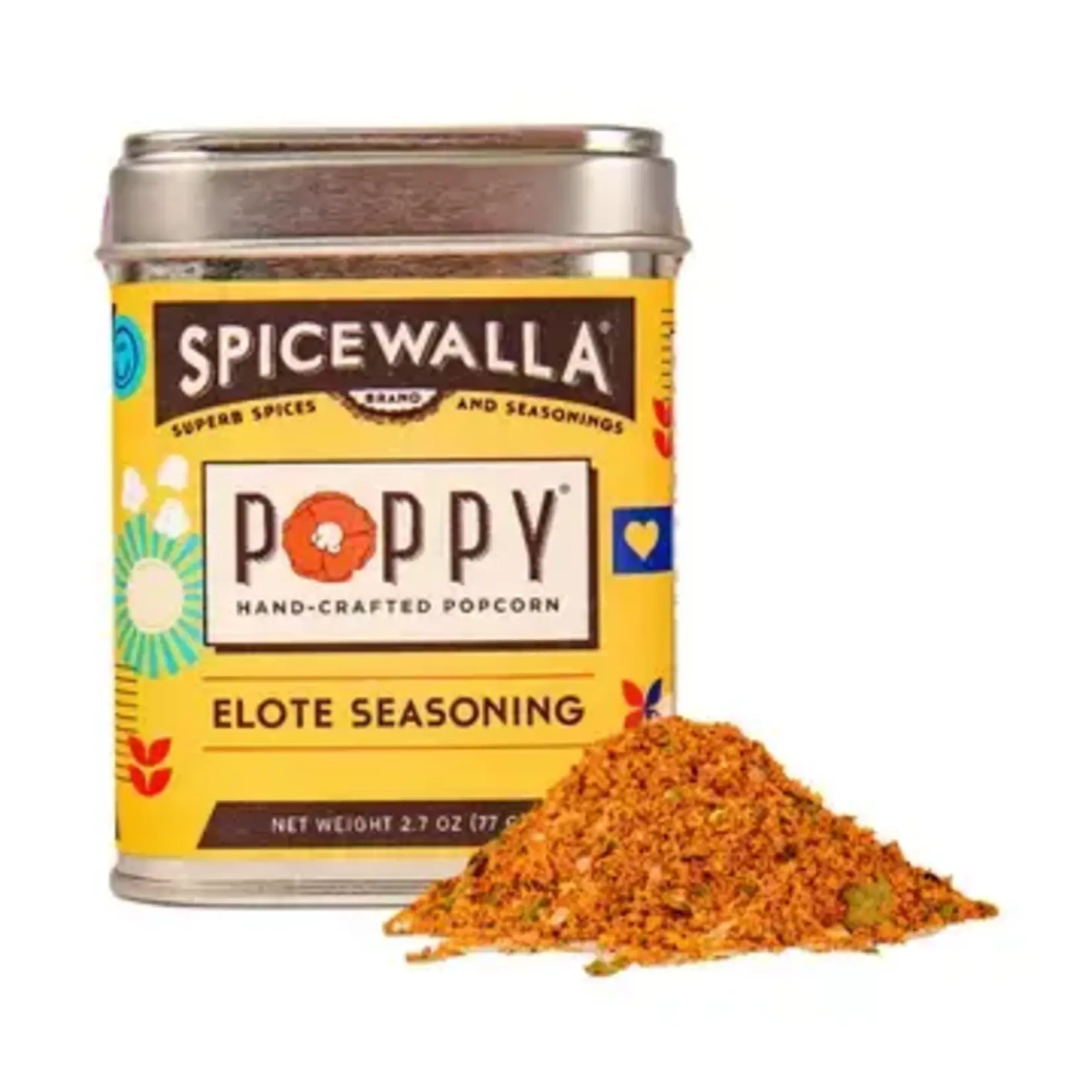 Spicewalla Poppy Handcrafted Popcorn's Elote Seasoning | Spicewalla