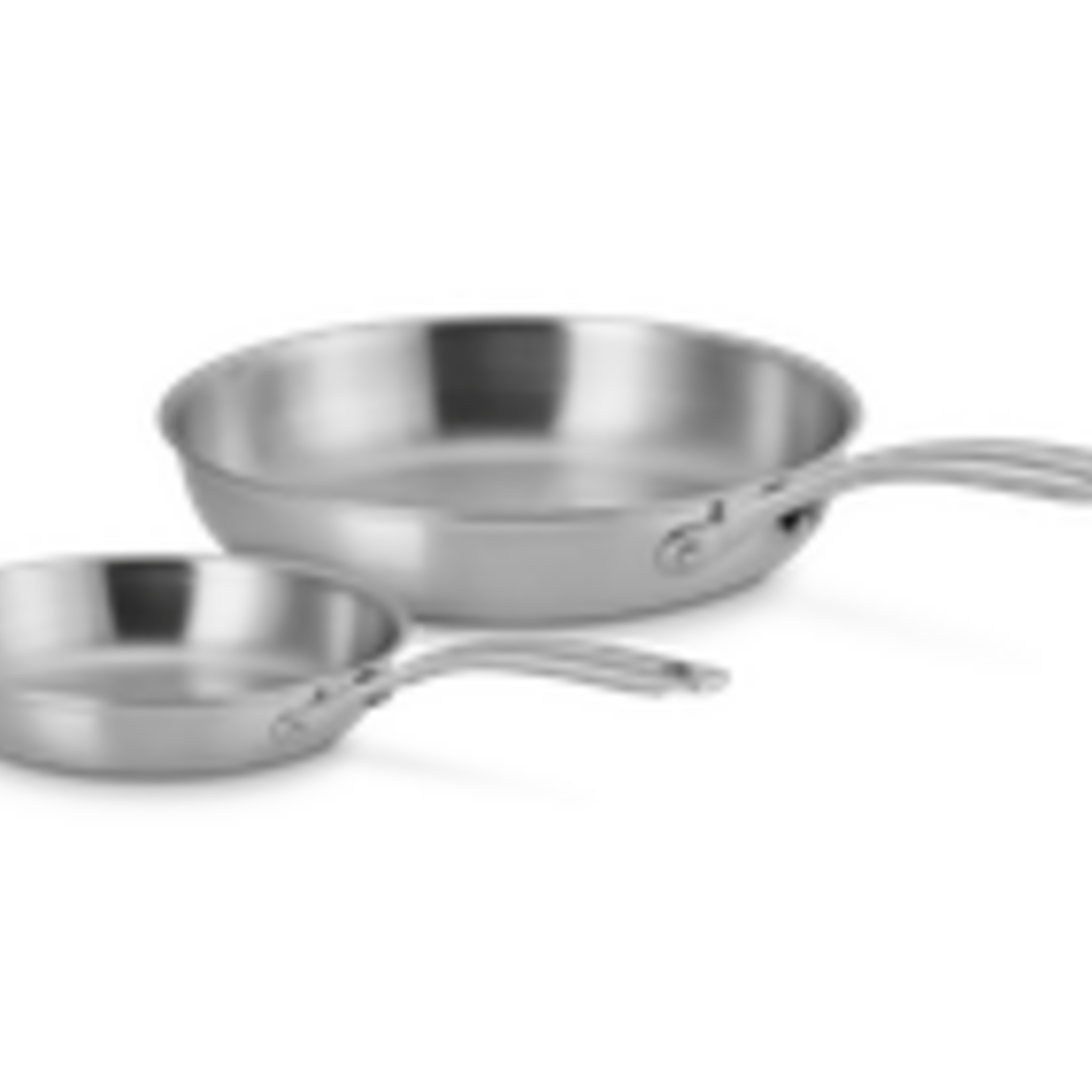 Le Creuset Set of 2 Essential Stainless Steel 8 In 10 In Fry Pan  | Le Creuset